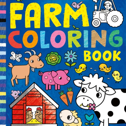 My Busy Farm Coloring Book