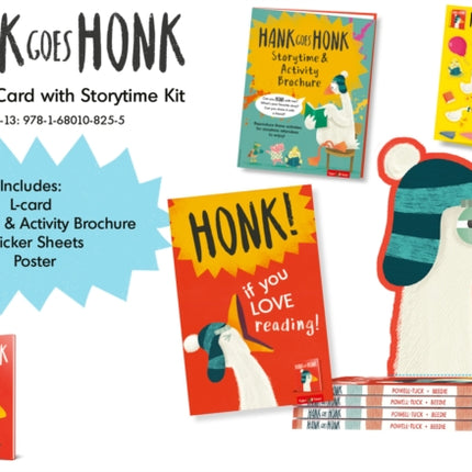 Hank Goes Honk LCard 4 Copy L Card with Storytime Kit