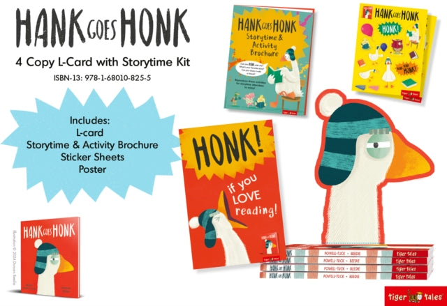 Hank Goes Honk LCard 4 Copy L Card with Storytime Kit