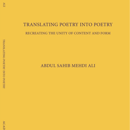 Translating Poetry Into Poetry: Recreating the