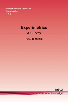 Experimetrics: A Survey