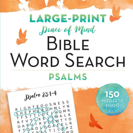 Peace of Mind Bible Word Search: Psalms: Psalms