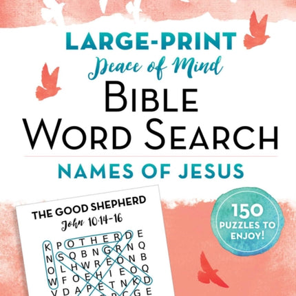 Peace of Mind Bible Word Search Names of Jesus