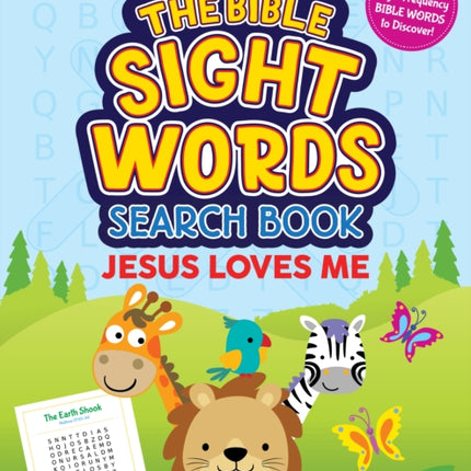 The Bible Sight Words Search Book: Jesus Loves Me