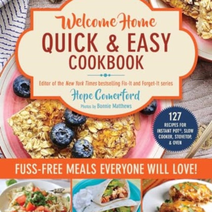 Welcome Home Quick  Easy Cookbook