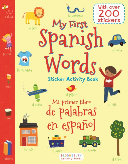 My First Spanish Words Sticker Activity Book/Mi