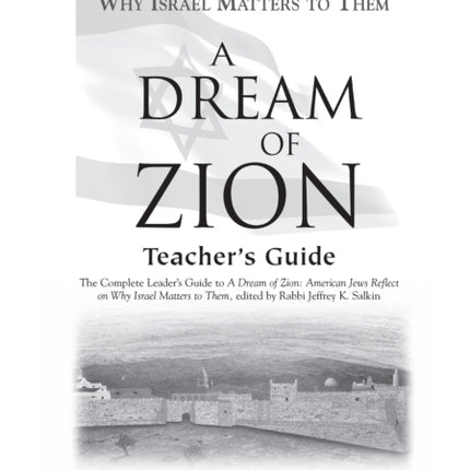 A Dream of Zion Teacher's Guide: The Complete