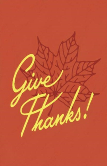 Give Thanks! (25-Pack)