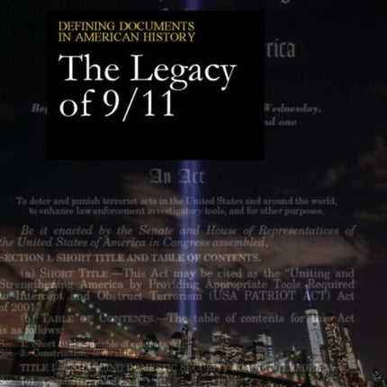 The Legacy of 9/11