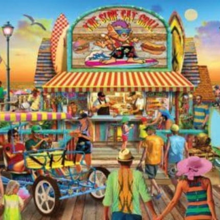 The Surf Cat Grill 1000Piece Puzzle