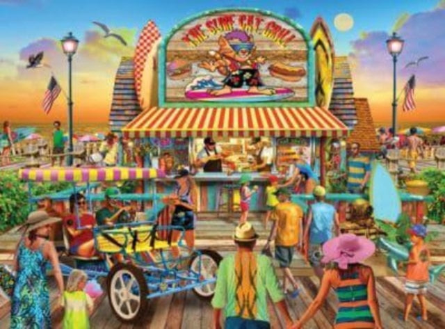 The Surf Cat Grill 1000Piece Puzzle