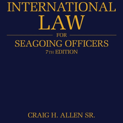 International Law for Seagoing Officers