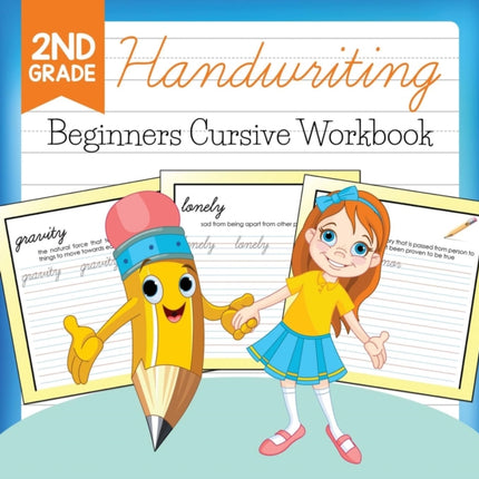 2nd Grade Handwriting: Beginners Cursive Workbook