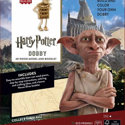 IncrediBuilds: Harry Potter: Dobby 3D Wood Model and Booklet