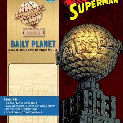 IncrediBuilds: DC Comics: Superman: Daily Planet Deluxe Book and Model Set