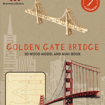 IncrediBuilds Monument Collection: Golden Gate Bridge