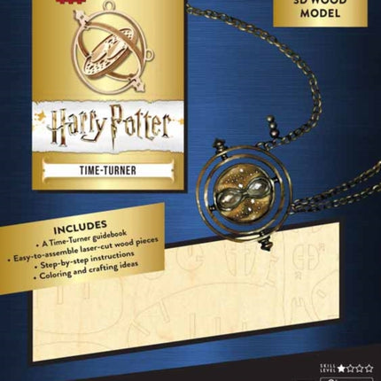 IncrediBuilds: Harry Potter: Time-Turner Book and 3D Wood Model