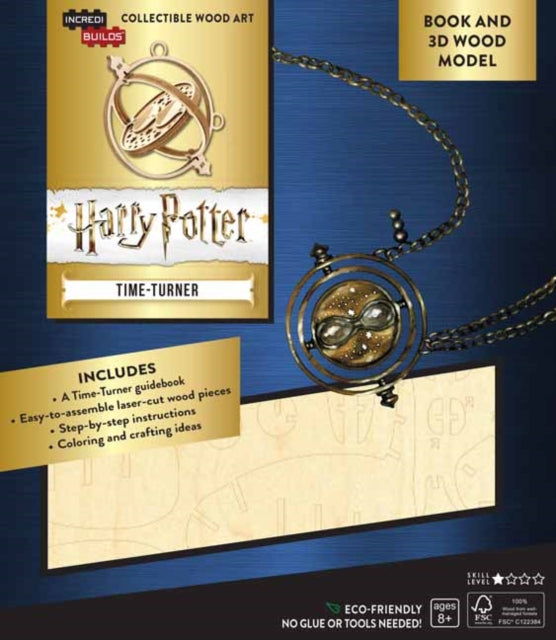 IncrediBuilds: Harry Potter: Time-Turner Book and 3D Wood Model