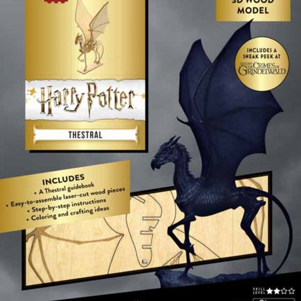 IncrediBuilds: Harry Potter: Thestral Book and 3D