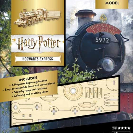 IncrediBuilds: Harry Potter: Hogwarts Express Book and 3D Wood Model