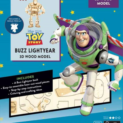 IncrediBuilds: Toy Story: Buzz Lightyear Book and 3D Wood Model