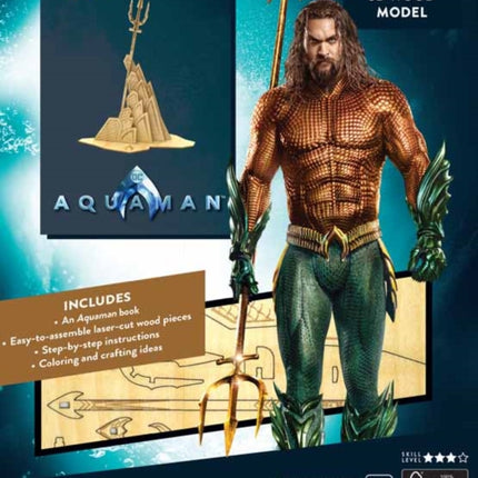 IncrediBuilds: Aquaman Book and 3D Wood Model