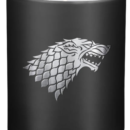 Game of Thrones: House Stark Large Glass Candle