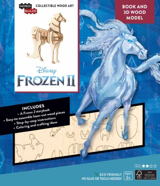 IncrediBuilds: Disney Frozen 2: Water Nokk Book and 3D Wood Model: Adventures of Arendelle