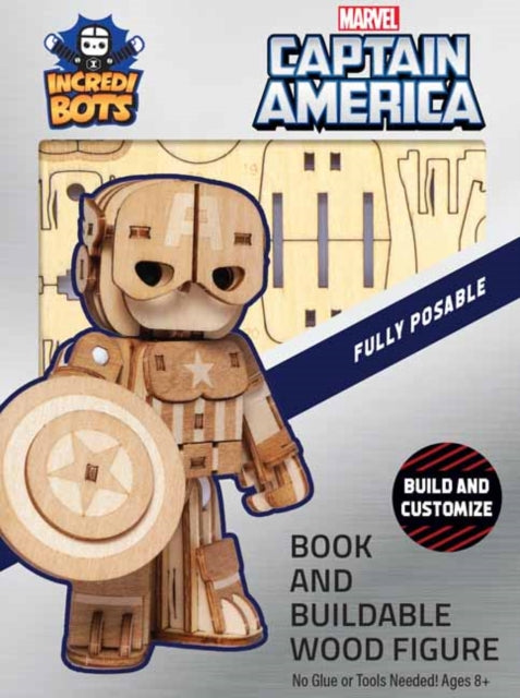 Incredibuilds: Marvel Captain America Incredibot