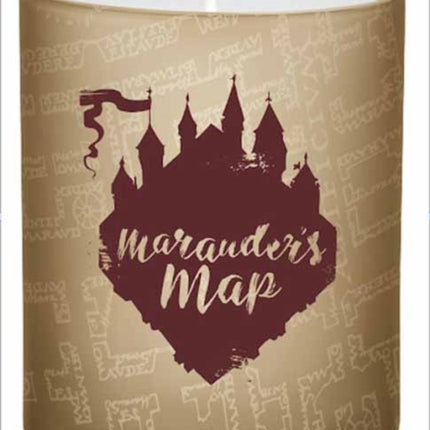 Harry Potter: Marauder's Map Glass Candle