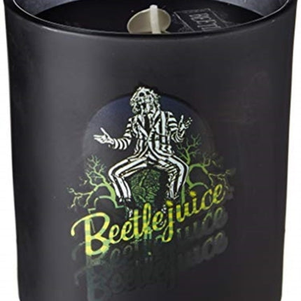 Beetlejuice Glass Candle