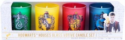 Harry Potter: Hogwarts Houses Glass Votive Candle