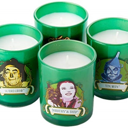 The Wizard of Oz Glass Votive Candle Set: Set of 4