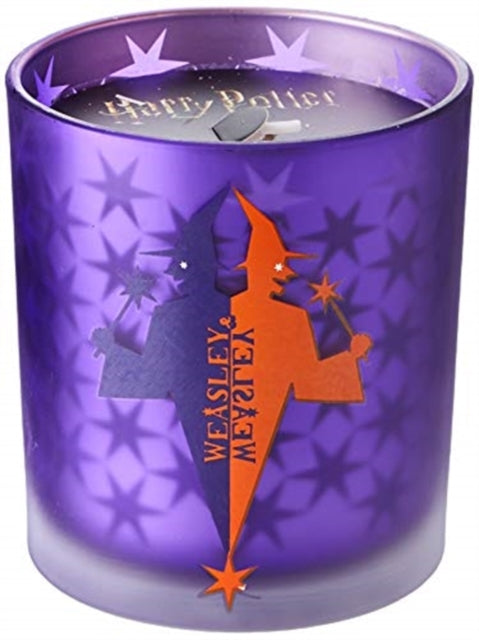 Harry Potter: Weasleys' Wizard Wheezes Glass Candle