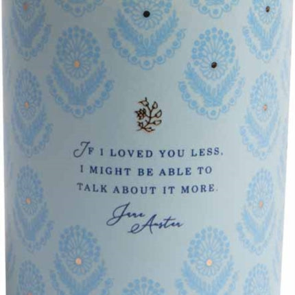 Jane Austen: If I Loved You Less Scented Candle (8.5 oz.)