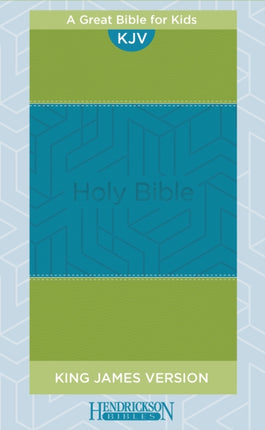 KJV Kids Bible, Flexisoft (Leatherlike, Blue/Green, Red Letter)