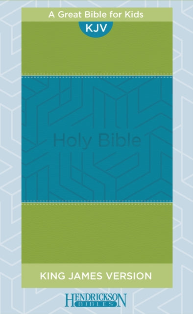 KJV Kids Bible, Flexisoft (Leatherlike, Blue/Green, Red Letter)