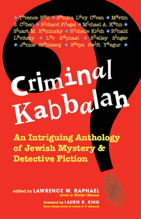 Criminal Kabbalah: An Intriguing Anthology of