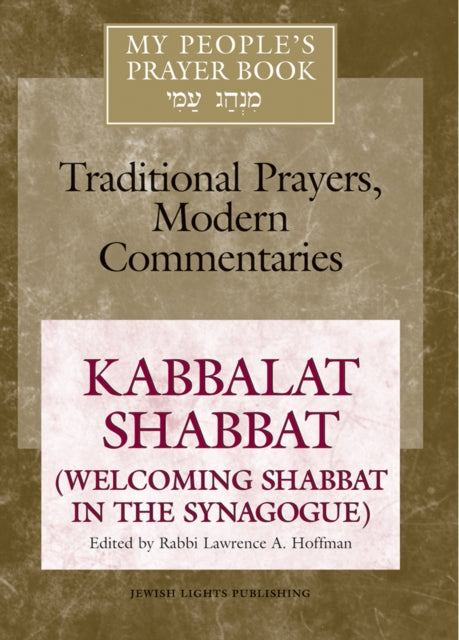 My People's Prayer Book Vol 8: Kabbalat