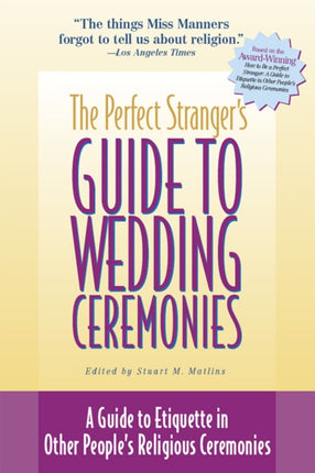 The Perfect Stranger's Guide to Wedding