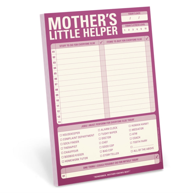 Knock Knock Mother`s Little Helper Pad