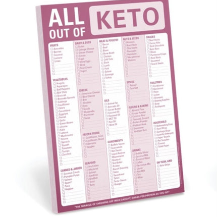 Knock Knock All Out Of Pad (Keto)