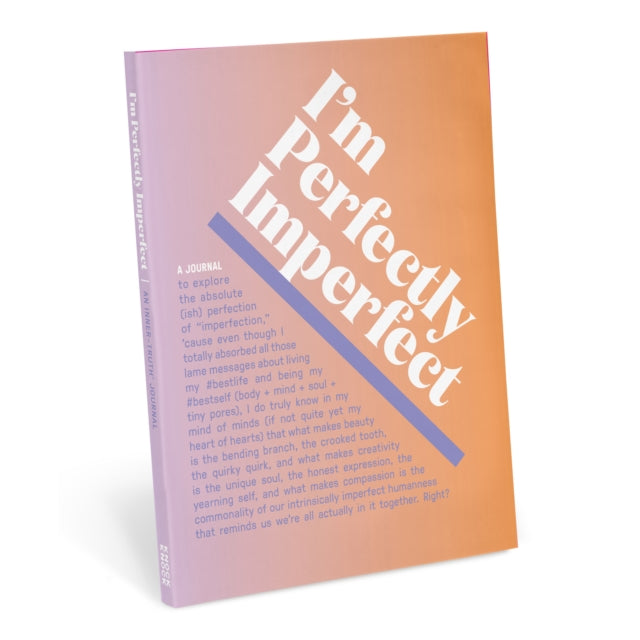 Knock Knock I'm Perfectly Imperfect Inner-Truth Journal (Ombre Edition)