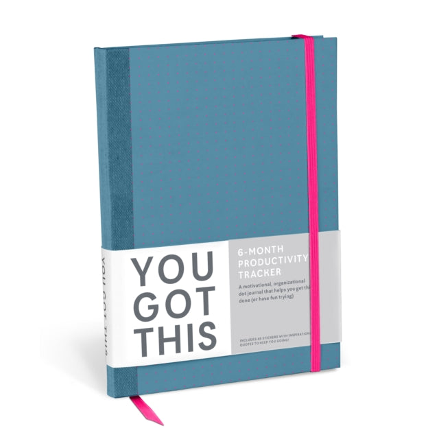 Knock Knock You Got This (Blue/Pink) Productivity Journal