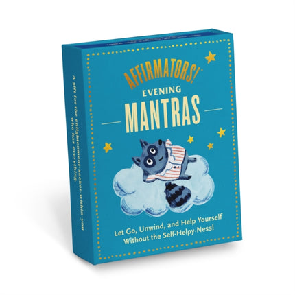 Knock Knock Affirmators! Mantras (Evening) Card Deck, 40 Cards