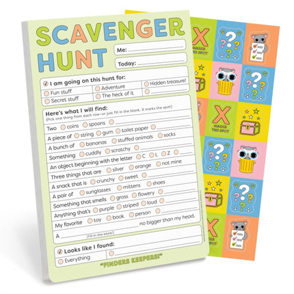 Knock Knock Kids Scavenger Hunt Playtime Pads