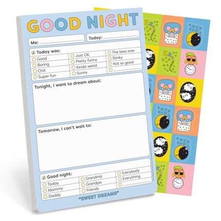 Knock Knock Kids Good Night Playtime Pads