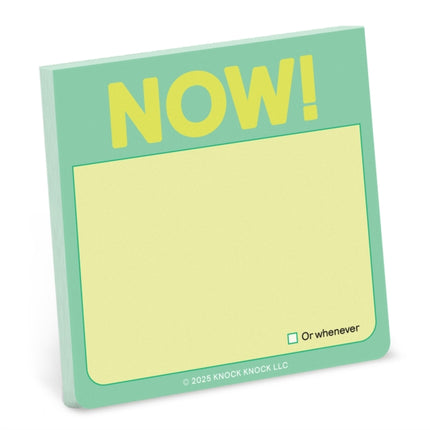 Knock Knock Now Sticky Note Pastel Version