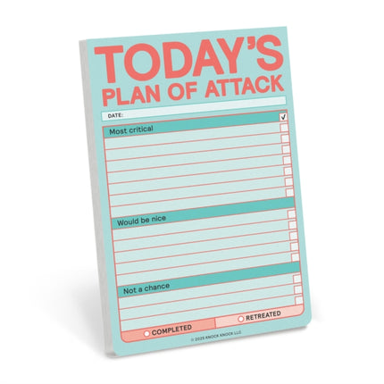 Knock Knock Todays Plan of Attack Great Big
