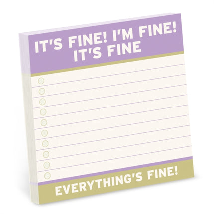 Its Fine Real Big Stickies